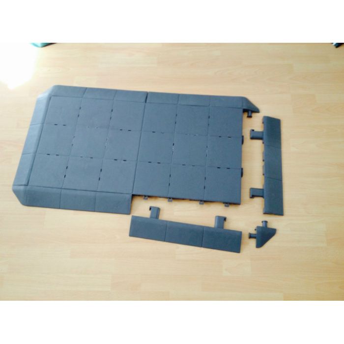 Plastová šedá mobilní podlaha (0,5x0,5 m)