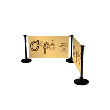 ECONOMIC CAFE BARRIER-bar