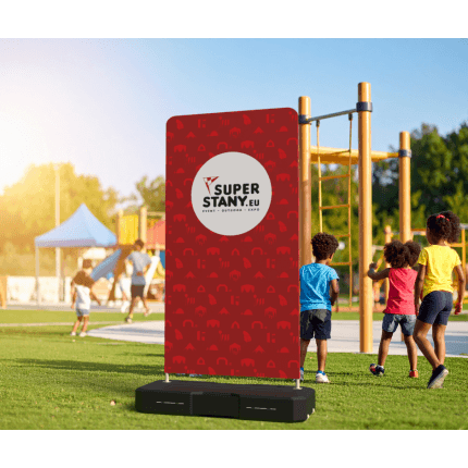 Výstavní stánek Outdoor, textilní rollup, promo stůl, vlastní potisk - POINT - Obrázek 10