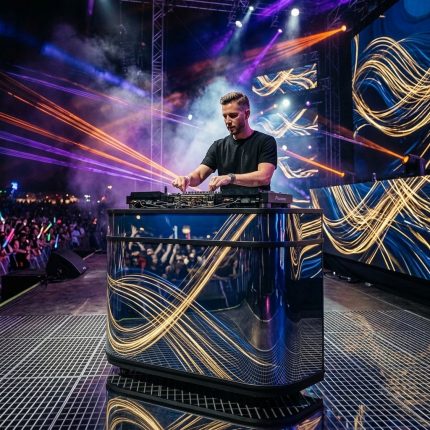 Digitální pult a recepce – LED SCREEN BAR s integrovanou obrazovkou - Obrázek 8